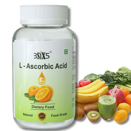 3SIX5 L Ascorbic (Vitamin C) Supplement for Immunity Booster, Skin Glow