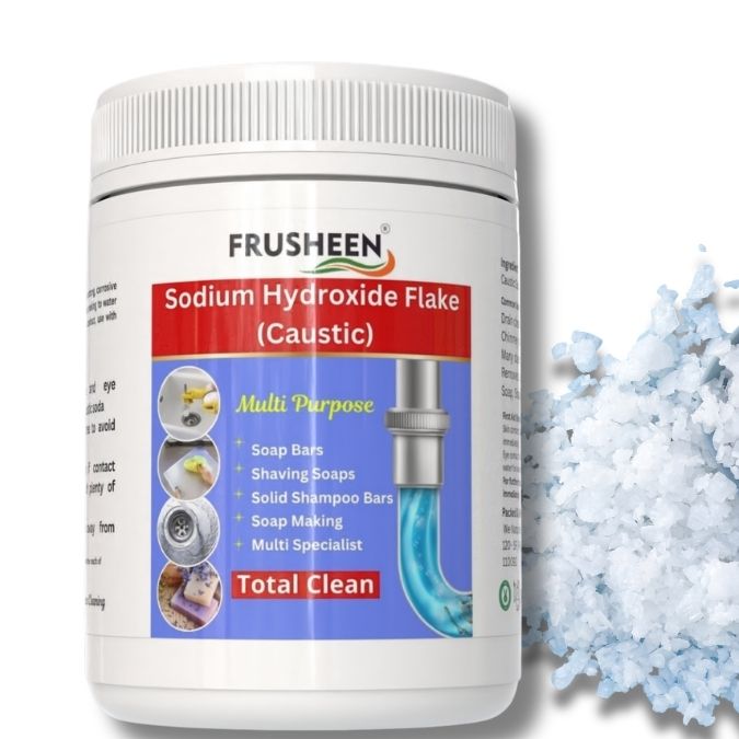 Sodium Hydroxide Flakes (Caustic) - 1Kg