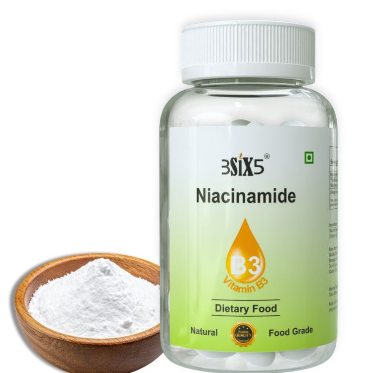 🔥 3SIX5 Niacinamide (Vitamin B3) Supplement for Radiant Health & Energy - HOT DEAL