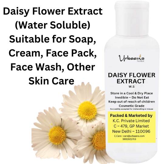 urbaano herbal diy beauty hack with daisy flower for skincare
