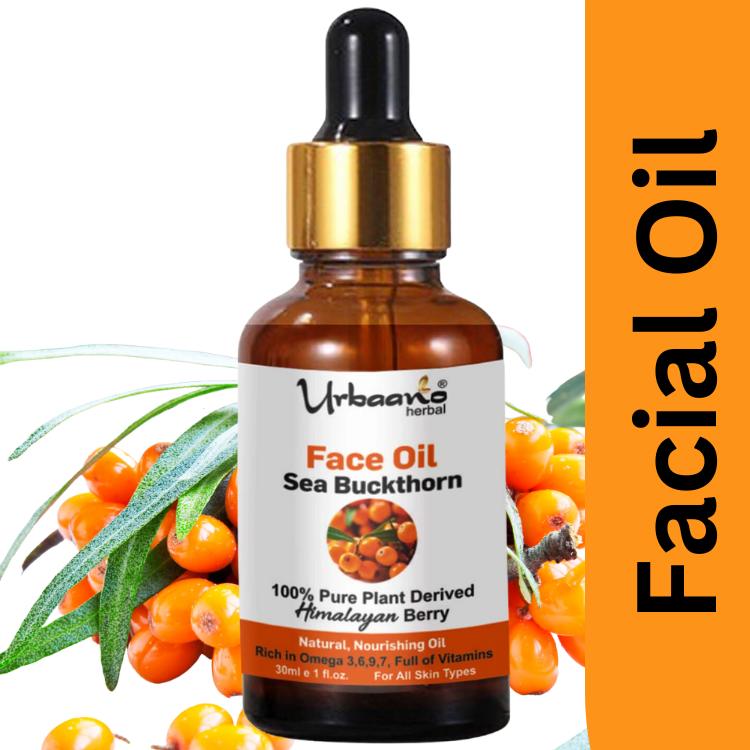 urbaano herbal sea buckthorn face oil, carrier oil, diy beauty hack skincare