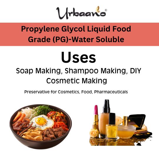Propylene Glycol PG Solvent, Food Grade, Moisture Retention Agent for Soap, Shampoo, Cosmetics