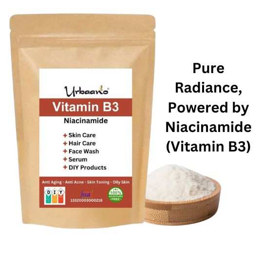 Niacinamide (Vitamin B3) and Kojic Acid Powder Face Serum, Soap, Pack for Bright, Glowing Skin