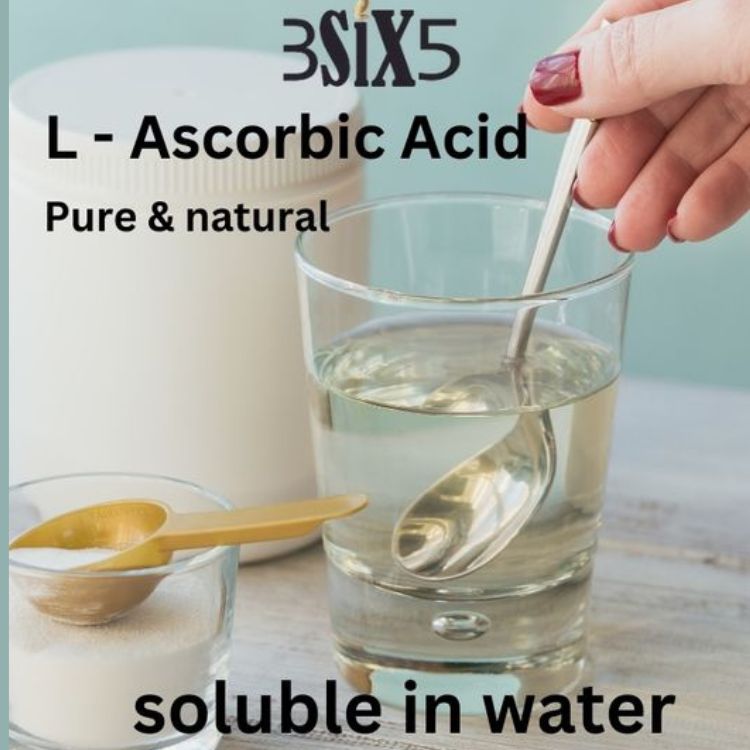 3SIX5 L Ascorbic (Vitamin C) Supplement for Immunity Booster, Skin Glow