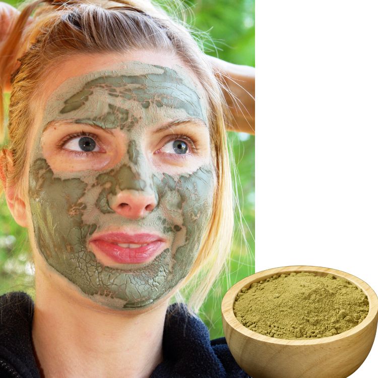 Pure Natural Neem Leaf Powder Food Grade for Face Pack, Hair & Skincare
