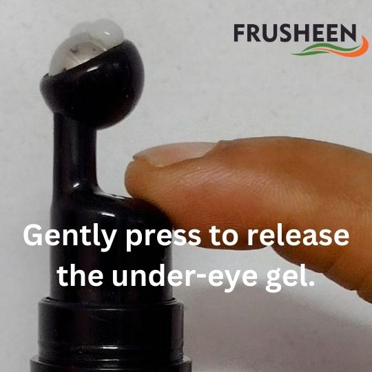 EyeLift Hydrating Under Eye Cream Gel for Dark Circles, Puffy Eyes, Fine Lines with Cooling Massage Roller