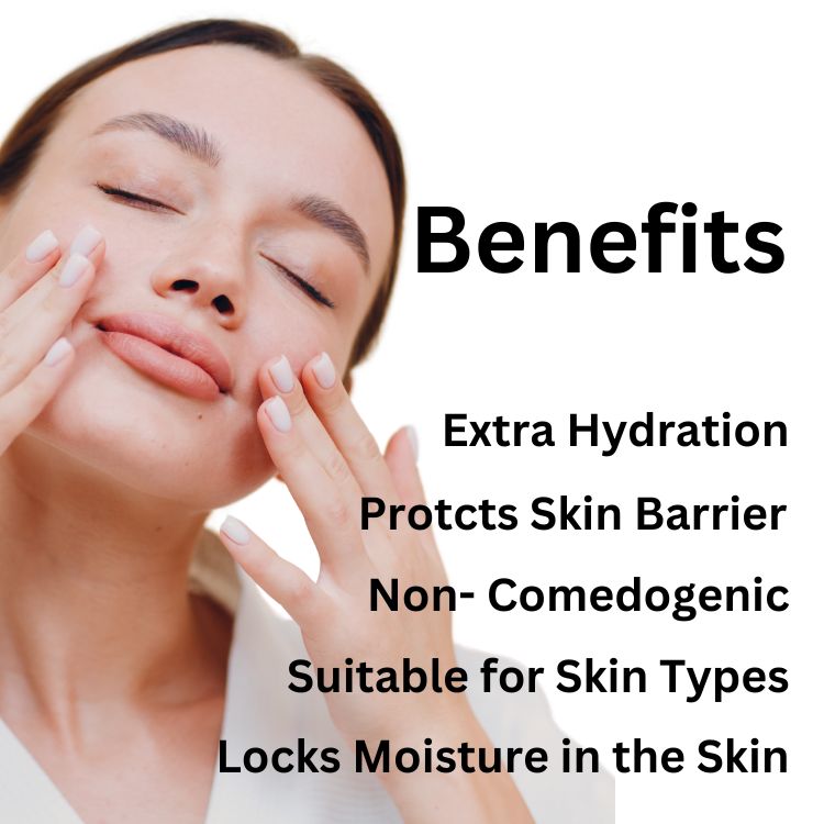 Sugarcane Squalane 100% (Plant Derived) Super-Lightweight Face Oil | Improves Skin Hydration, Elasticity, Moisturize & Reduces Fine Lines