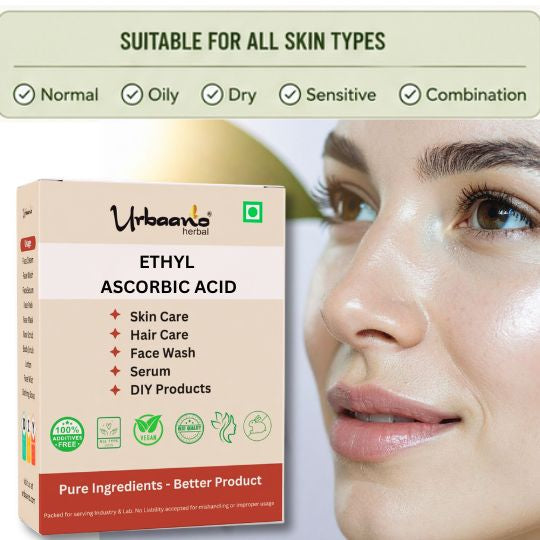 3-O Ethyl Ascorbic Acid Powder Ultra-Stable Vitamin C for Skin Brightening & DIY Products
