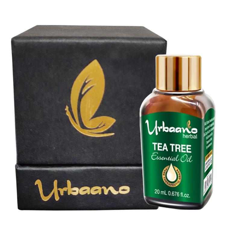 urbaano herbal tea tree aromatherapy essential oil in gift box