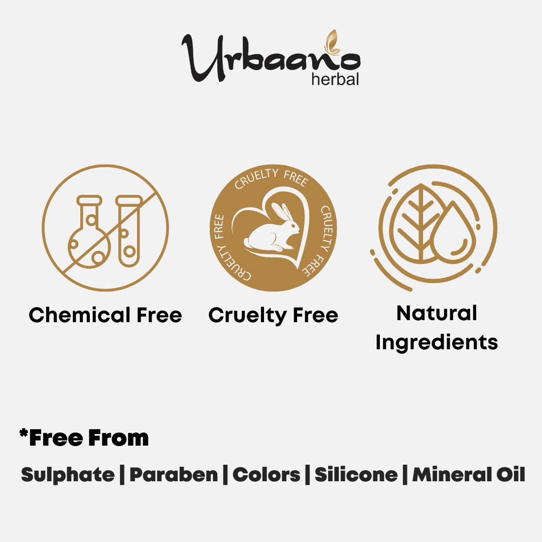 urbaano herbal face oil pure natural olive squalane oil cruelty, chemical free only natural ingrident 
