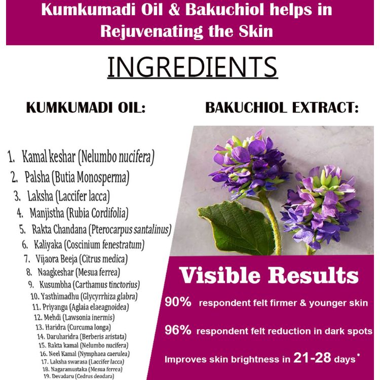 urbaano herbal kumkumadi serum for anti aging & glowing skin