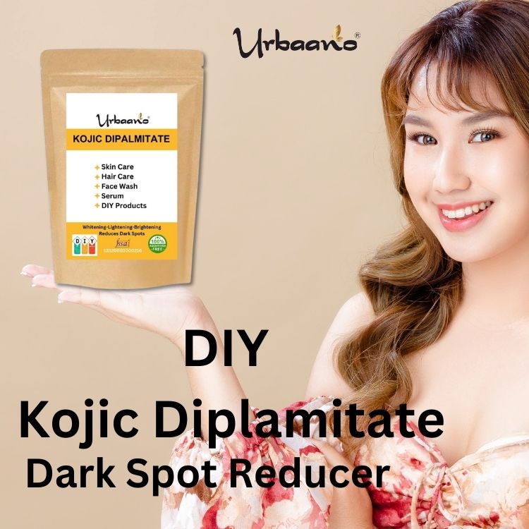 Beauty Hack Pure Kojic Acid Dipalmitate Powder for Skin Whitening DIY Serum, Cream-50gm