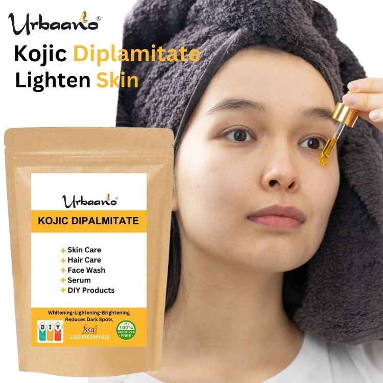 Beauty Hack Pure Kojic Acid Di Palmitate Powder for Skin Whitening DIY Soap, Serum, Cream-50gm