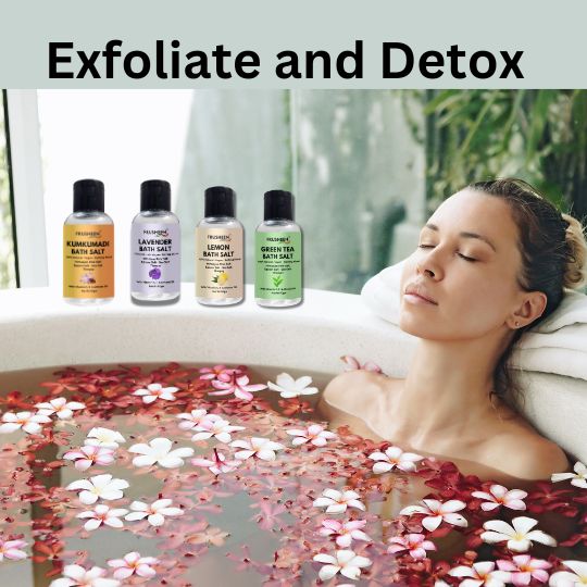 Epsom Lemon Bath Salt Granules Combo for Foot Spa, Muscle Pain Relief, Relaxing, Body Scrub