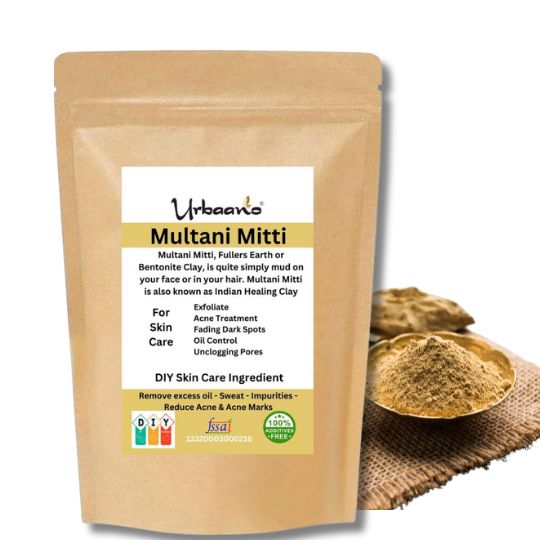 Multani Mitti Powder, Natural Fuller’s Earth for Face & Hair Packs-750gm