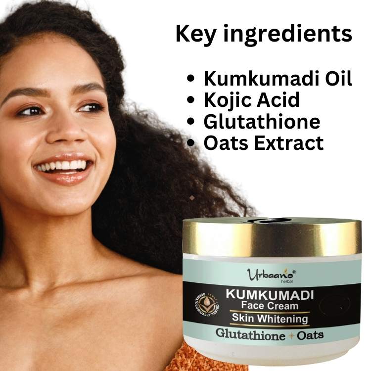 Kumkumadi Skin Lightening & Brightening Facial Kit with Vitamin C Face Wash