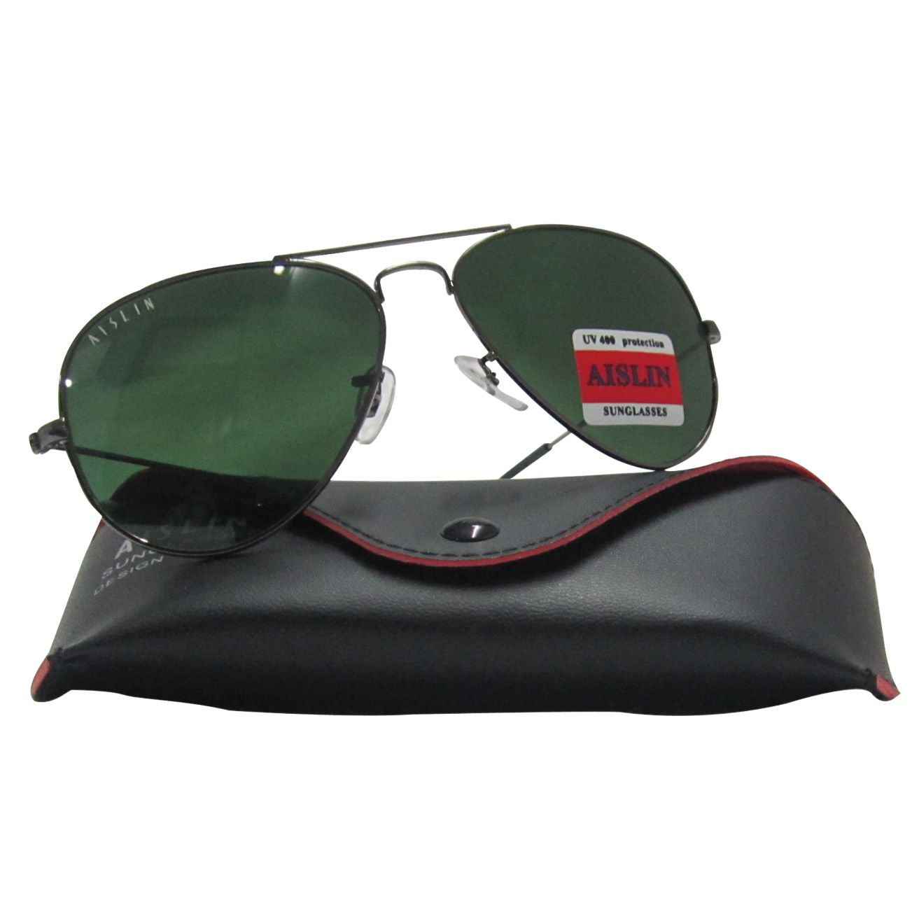 Aislin Stunning Style Toughened Glass Lens, UV Protection Aviator Sunglasses
