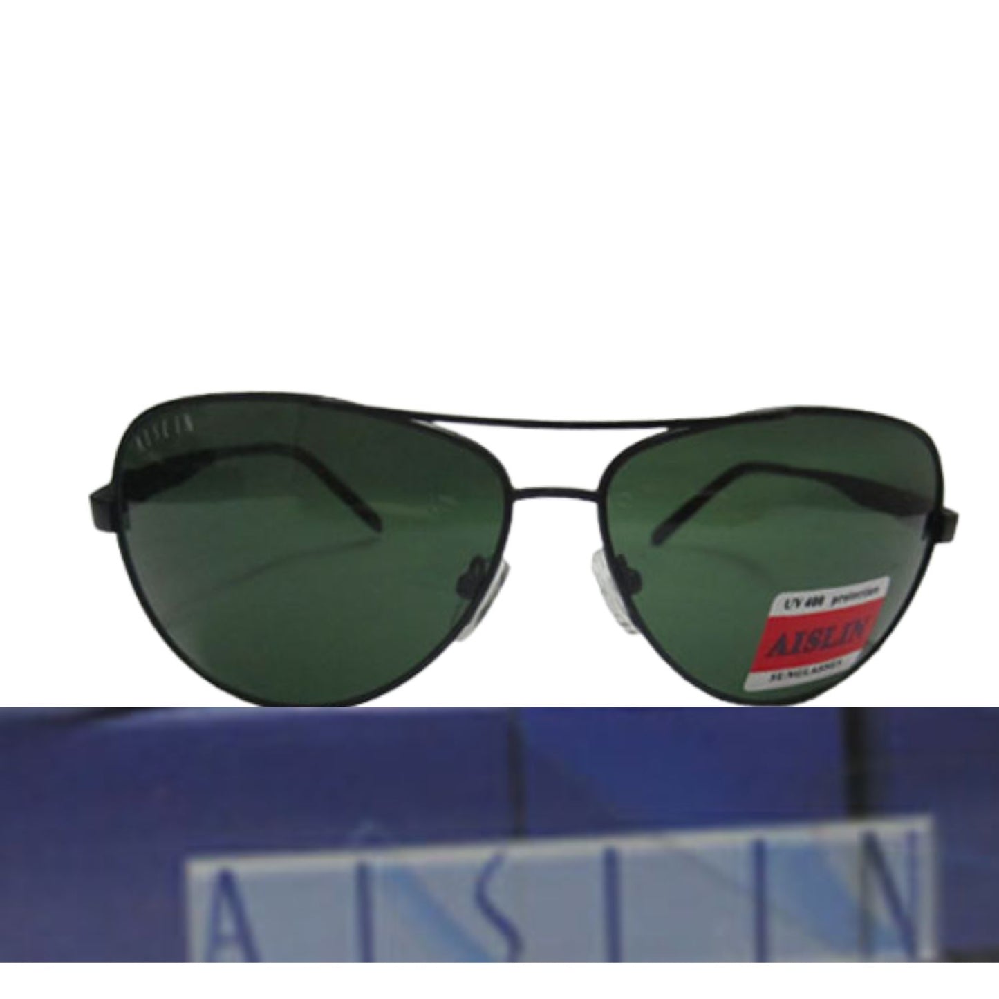 Aislin Toughened Glass Lens, UV Protection Aviator Sunglasses