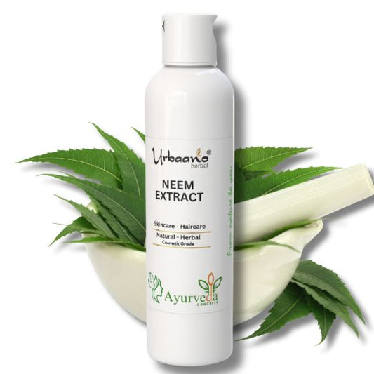 Pure Neem Liquid Extract Natural Ingredient for DIY Skin, Hair & Body Care Products
