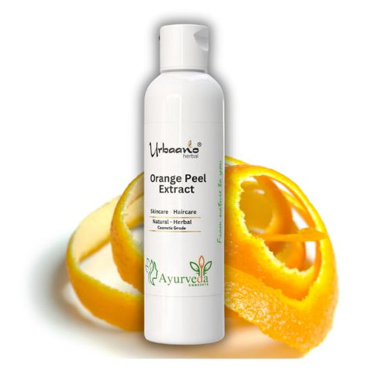 Orange Peel Liquid Botanical Extract for Making Toner, Mask, Shampoo, Soap, Anti-ageing, Dark circle's
