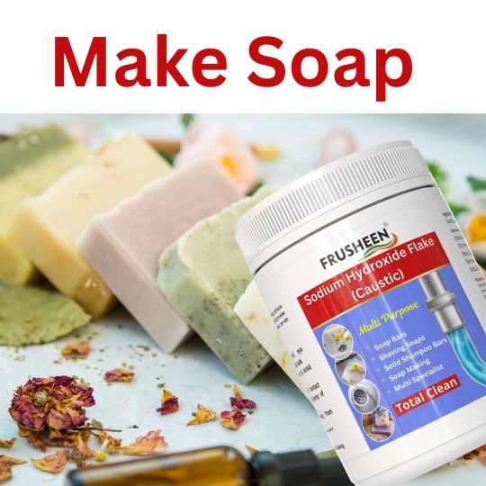 Sodium Hydroxide Flaxes (Caustic) for Soap Making-1 Kg