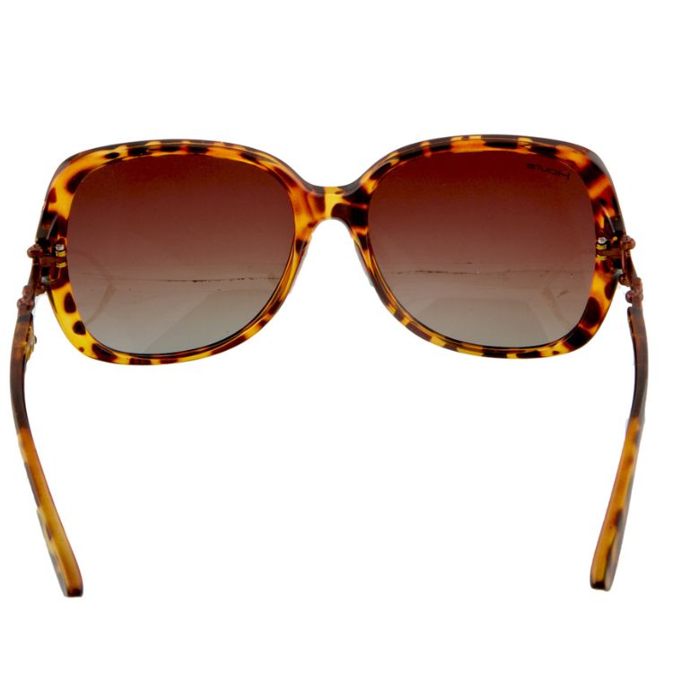 UV Protection Oversize Tiger Print Stylish Sunglasses for Women