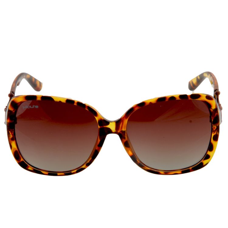 UV Protection Oversize Tiger Print Stylish Sunglasses for Women