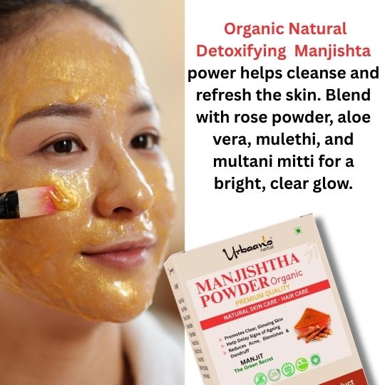 Ubtan Herbal Face Pack Multani Mitti, Rose Powder, Organic Manjishtha, Mulethi