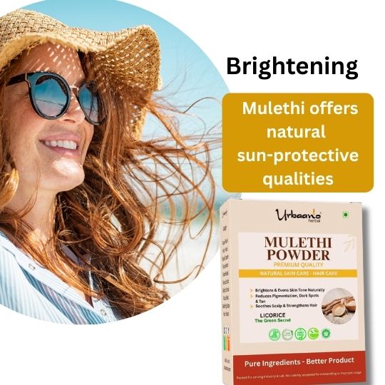 Ubtan Herbal Face Pack Multani Mitti, Rose Powder, Organic Manjishtha, Mulethi