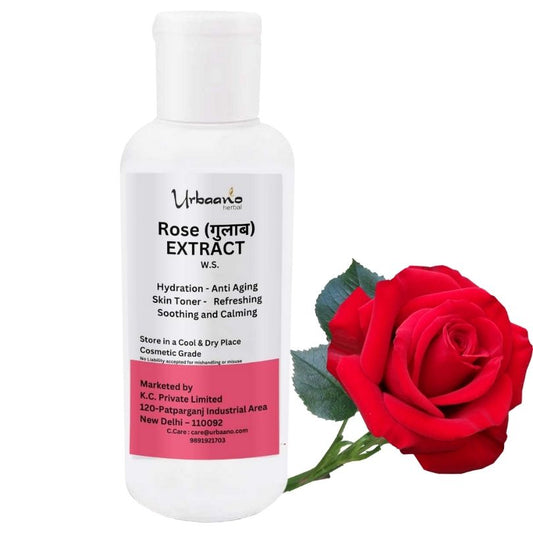 Premium Pure Rose Liquid Extract Natural Ingredient for Soap Making, Cosmetics, Lotions, Toners, Face Wash