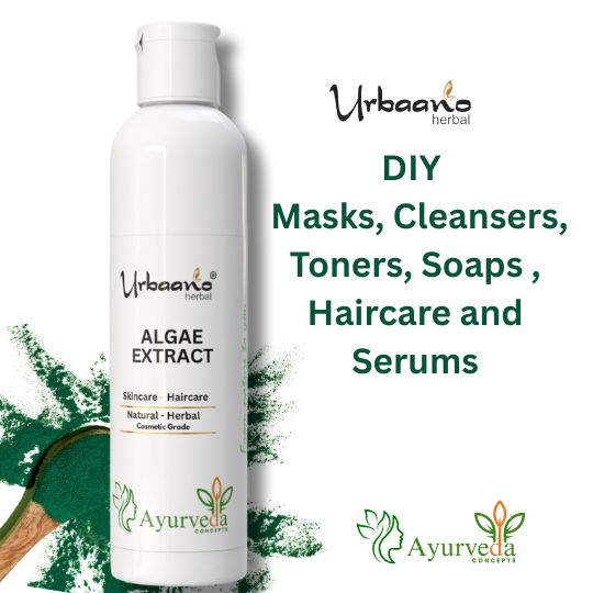 Algae Liquid Extract – Natural Marine Botanical for making DIY Skincare, Serums & Face Masks