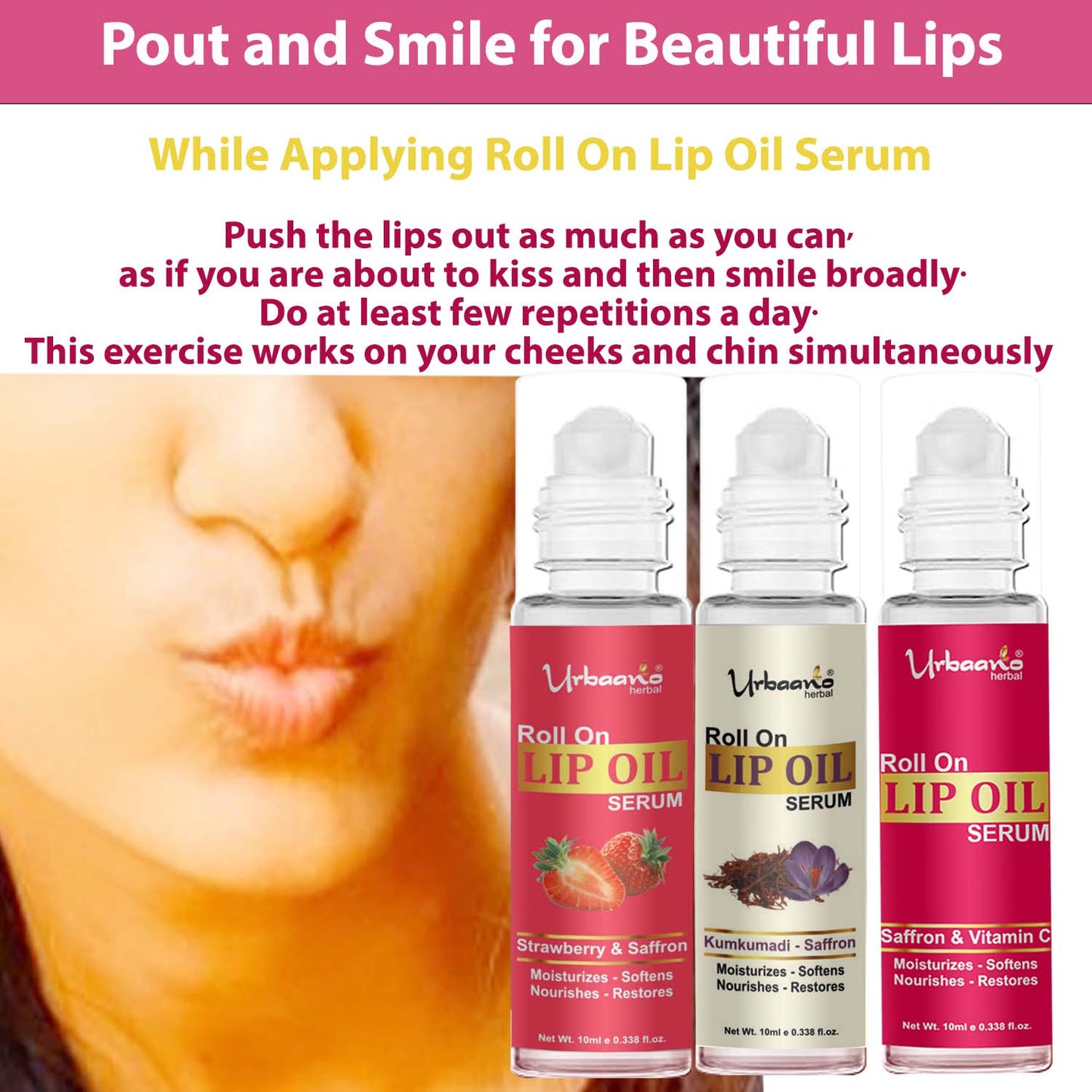 Lip Oil Serum- Lip Care for Dark, Dry Lips