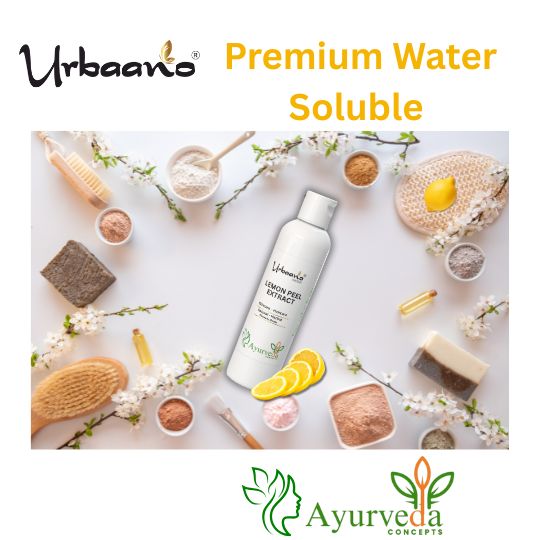Lemon Peel Extract Water Soluble for DIY Skin Care Serum, Lotion, Face Wash & Soap