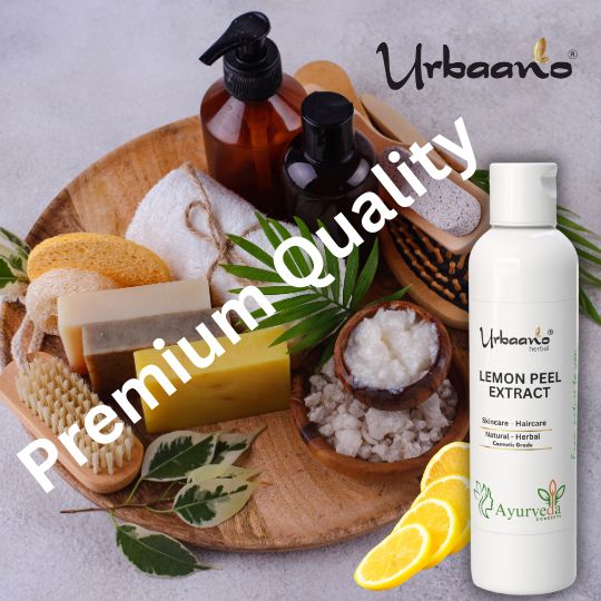 Lemon Peel Extract Water Soluble for DIY Skin Care Serum, Lotion, Face Wash & Soap