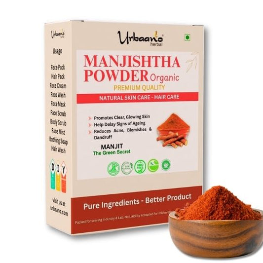 Organic Manjistha Powder Filtered Natural Pure for Skin and Hair