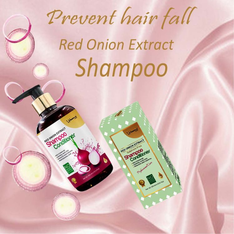 urbaano herbal hair care kit, onion hair oil & onion shampoo sulphate free for reducing hairfall