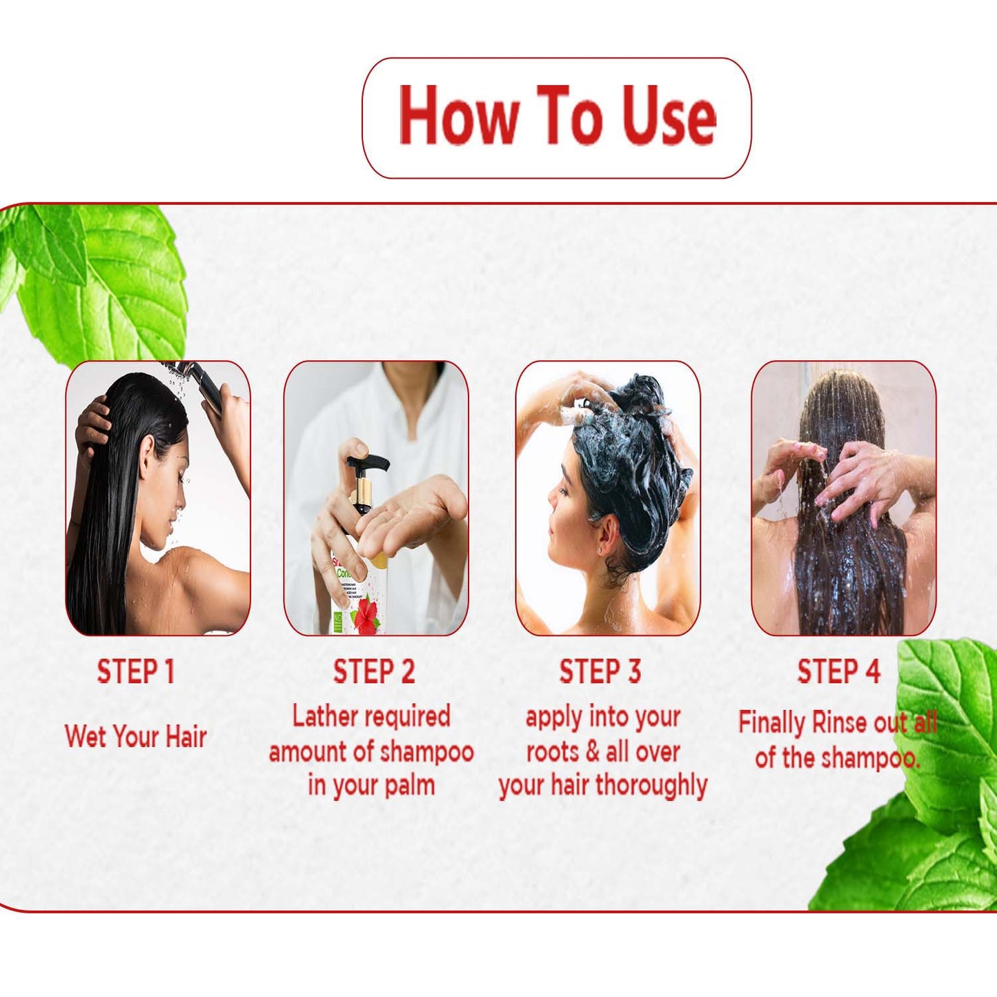 Hair Growth, Dandruff Contol, Hair Care Kit, Onion Hair Oil, Hibiscus Shampoo