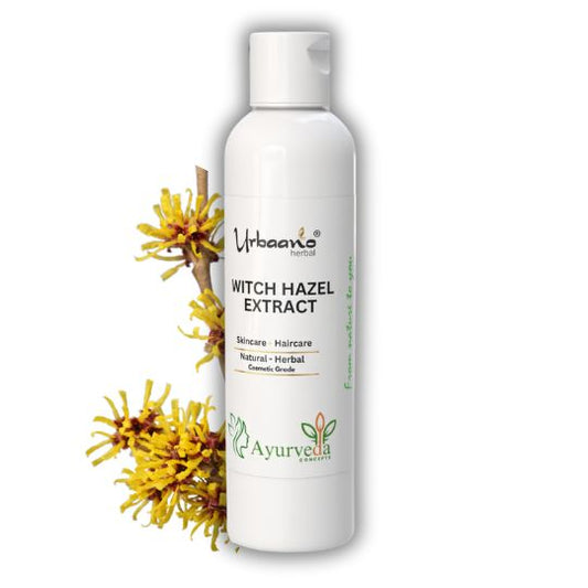 Pure Witch Hazel Liquid Extract Natural Ingredient for DIY Skin, Hair & Body Care Products