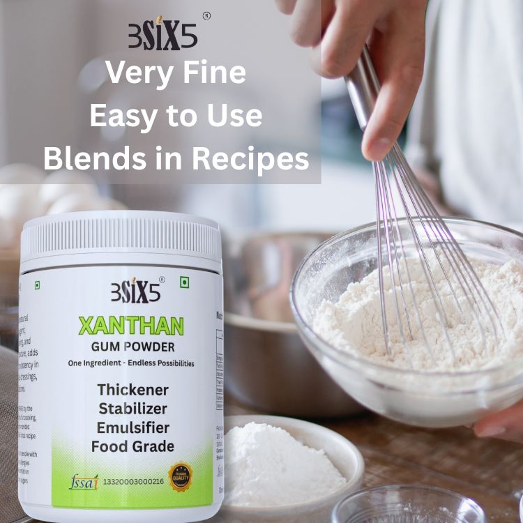3SIX5 Xanthan Gum Powder 300G All Purpose Thickener & Emulsifier Agent