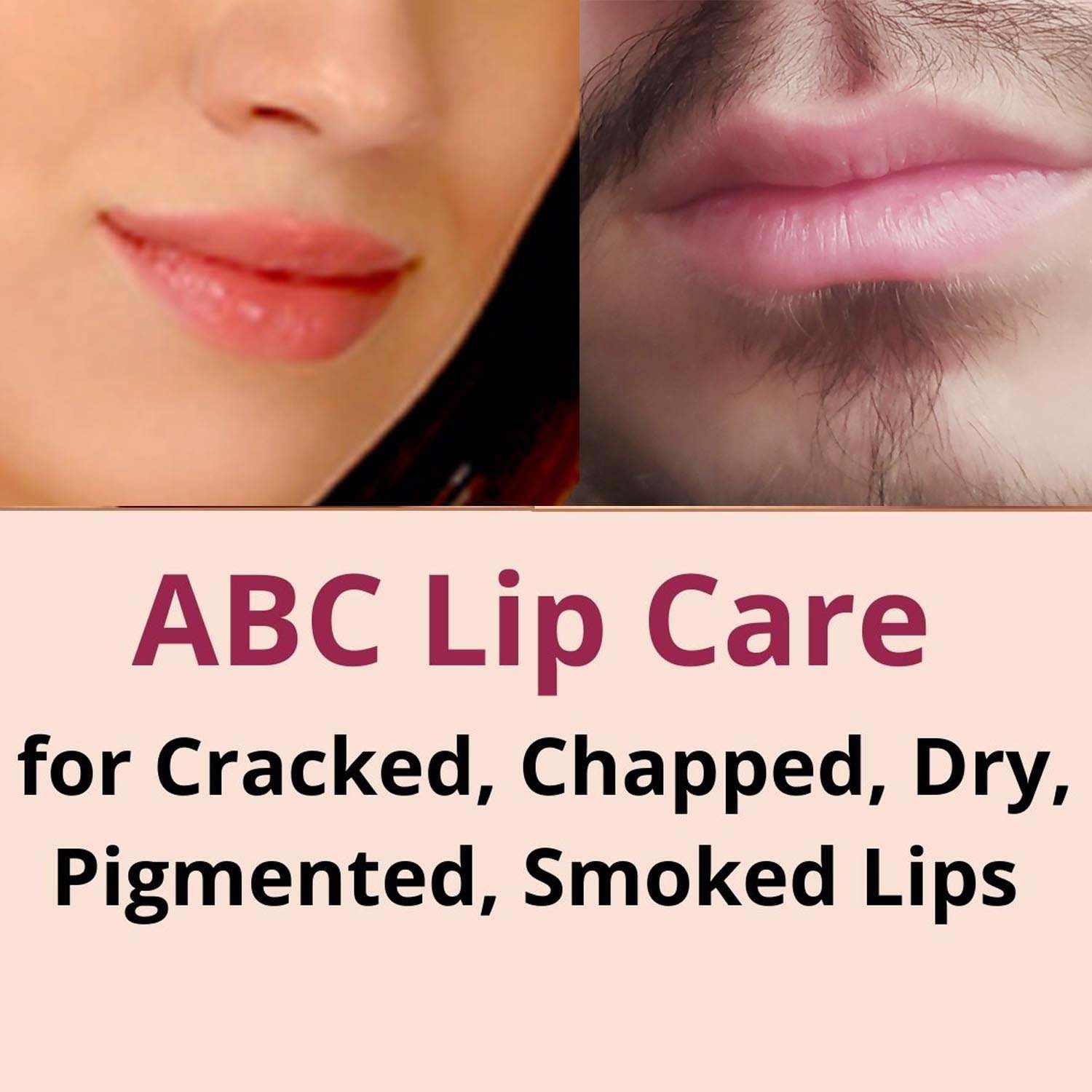 urbaano herbal beetroot abc vegan lip balm lip care kit for men & women