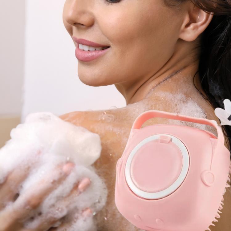silicon massage bath brush, skincare tool