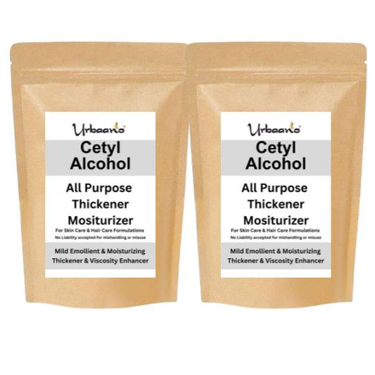 Cetyl Alcohol Granules, for DIY Skincare Cosmetics, Soaps - Thickner & Moisturizer-500gm x 2=1Kg