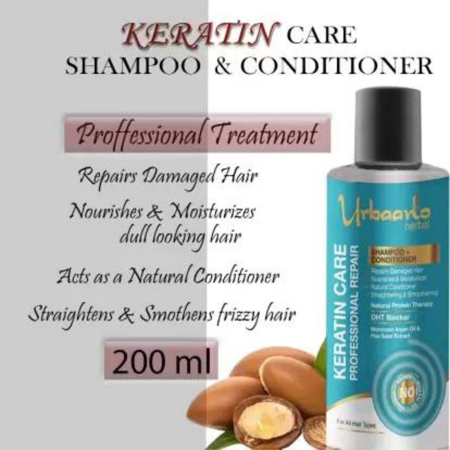 Keratin Care Professional Repair Shampoo & Conditioner